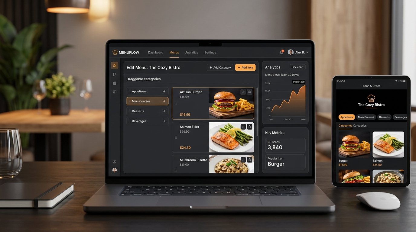 Menu Dashboard Preview